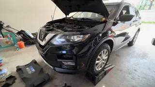 Nissan Rouge (2013-2020) Oil + Filter Change in 4 minutes  2.5L engine