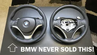 BMW E90 3 Series Sport Steering Wheel Upgrade