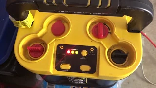 Changing the battery in a Stanley Fatmax jump starter power pack