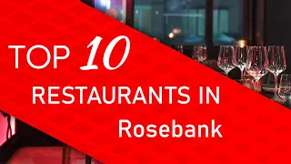 Top 10 best Restaurants in Rosebank, United Kingdom