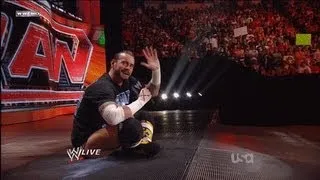 CM Punk Shoot On RAW 06/27/2011