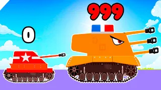 ЭВОЛЮЦИЯ ПОСТРОЙКИ СУПЕР ТАНКА!  Labo Tank