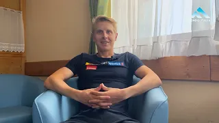 Cross Country Skiing - Interview to Simen Hegstad Krüger during his camp in Lavazé (Sub ITA)