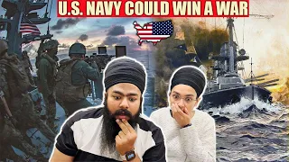 INDIAN Couple in UK React on 35,000 Warships! How the U.S. Navy could Win a War