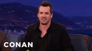 Jim Jefferies Accidentally Gave His Son Food Poisoning | CONAN on TBS