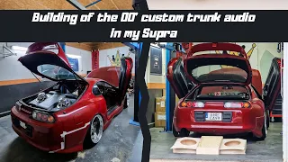 Building of the 00' inspired custom trunk audio in my Supra [ENG SUB]