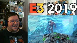 DOOM Eternal Full Showcase (Gameplay, Battle Mode & Collector's Edition) - GROUP REACTION #E32019