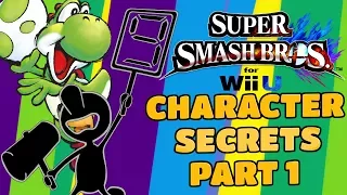 Smash 4 CHARACTER SECRETS (Part 1)