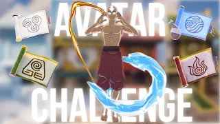 Winning A Game Doing The Avatar Challenge in Fortnite