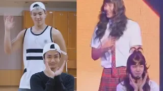 Monsta X - twice cheer up + red velvet dumb dumb cover