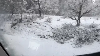 2015 Subaru Outback off road snow