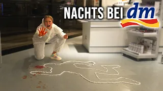 1 NACHT EINGESPERRT bei DM! 😱 |CARAMELLA