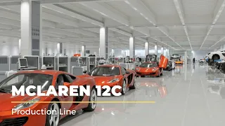 McLaren MP4-12C Production Line | McLaren Production Tour | How Supercar is Made