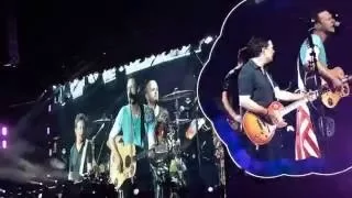 FULL VIDEO: Coldplay & Michael J Fox play Earth Angel & Johnny B. Goode!