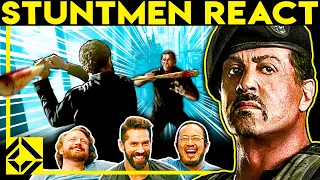 Stuntmen React to Bad & Great Hollywood Stunts 27 (ft. SCOTT ADKINS)