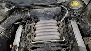 Audi 100 v6 2.8 проблемы с перебоями двигателя. Решено.  Problems with engine interruptions.