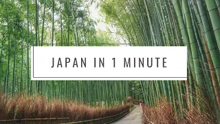 JAPAN IN 1 MINUTE