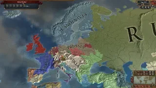 Europa Universalis 4 AI Timelapse - Random Lucky Nations Superextended Timeline 1444-2518 №2