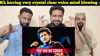 Top 100 Songs of KK | Hindi Songs | Random Ranking PAKISTANI REACTION