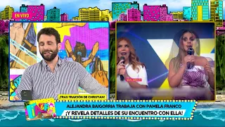 Amor y Fuego - ENE 31 - 3/4 - ALEJANDRA REVELA DETALLES DE SU ENCUENTRO CON PAMELA FRANCO | Willax