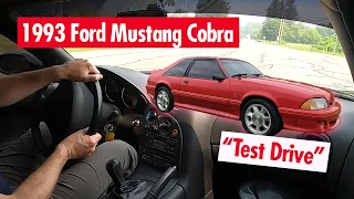 1993 Ford Mustang Cobra - Test Drive - 14,000 Original Miles - Tobin Motor Works