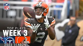 Cleveland Browns Top Plays vs. Tennessee Titans | 2023 Regular Season Week 3