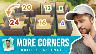 Every Room Gets MORE Corners! Sims 4 House Build Challenge