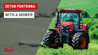 ZETOR FORTERRA - With a mower
