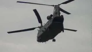 Royal Air Force CH-47 (HC2) Chinook Solo Display @ RIAT 08-07-2012