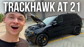 Buying The Jeep TRACKHAWK At 21 Years Old