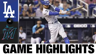 Dodgers vs. Marlins Game Highlights (7/8/21) | MLB Highlights