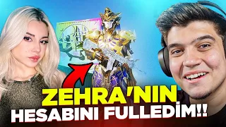 ZEHRAYA SÜRPRİZ!! 😮 KIZ ARKADAŞIMIN HESABINI FULLEDİM(!) | PUBG Mobile