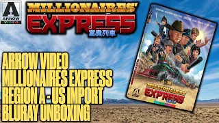 Arrow Video - Sammo Hung's EPIC! Millionaires Express - Region A US Bluray *UNBOXING*