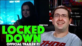 REACTION! Locked Down Trailer #1 - Anne Hathaway Movie 2021