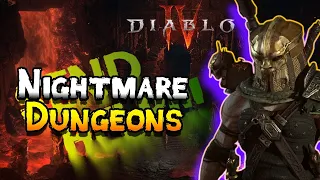 Nightmare dungeons are nuts! - A Beginners guide for D4 Endgame