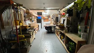 Small shop tour #woodworking NJ USA