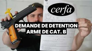 Comment remplir son CERFA de demande d'autorisation d'acquisition et de détention d'armes.