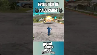 Evolution Of💣Nade Range💣#viral#shorts#short#youtubeshorts#gta