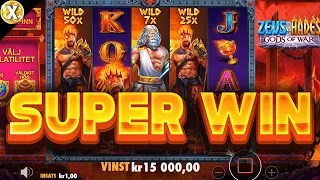 Our First Ever MAX WIN On Zeus vs Hades – Gods of War!! (15,000.00x Win) New Online Slot - Pragmatic