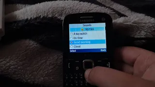 Samsung Galaxy Ch@t GT-E2222 Alarm/notification sounds