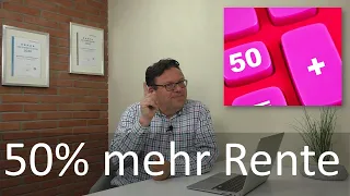 50% mehr Rente für GmbH Geschäftsführer - so geht es einfach und flexibel