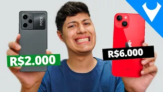 veja! POCO X5 PRO vs iPhone 14 - QUAL MELHOR para você? Comparativo