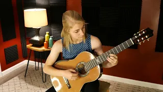 Emylia Lacey plays Horizons (Steve Hackett) | Dela Rosa Guitar Studio