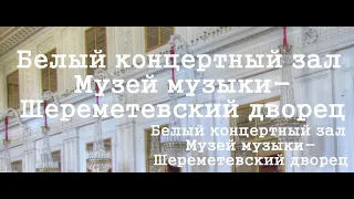 Белый концертный зал Музей музыки-Шереметевский дворец