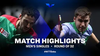 Marcos Freitas vs Darko Jorgic | WTT Star Contender Doha 2021 | Men's Singles | R32 Highlights