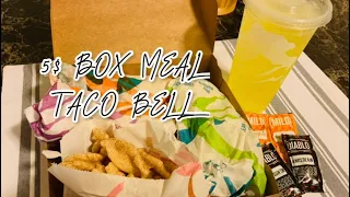5$ BOX MEAL FROM TACO BELL || SO CHEAP