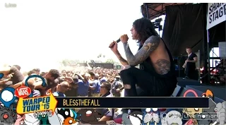 Blessthefall Live Vans Warped Tour 2015 [New Song]