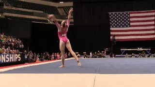 Maggie Nichols – Floor Exercise – 2015 P&G Championships – Sr. Women Day 1