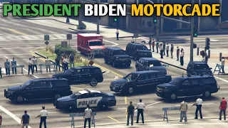 GTA 5 | President Biden Motorcade | Presidential Inauguration Ceremony | Game Loverz