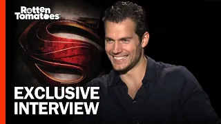 How to Make Henry Cavill Uncomfortable 'Man of Steel' Interview | Rotten Tomatoes